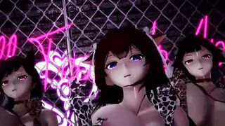 【MMD R-eighteen SEX DANCE】INTENSE SEX SEXUAL SLUTTY SWEET SATISFACTION BUTT激しいセックス[MMD R-18]