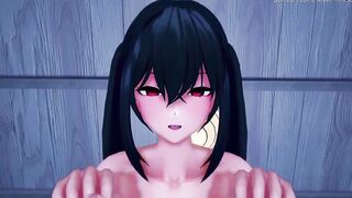 【MMD R-barely legal SEX DANCE】HARD SEX TWAT FUCKING EXTREME LOVELY SATISFACTION 激しいセックス [MMD]