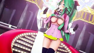 【MMD R-eighteen SEX DANCE】BIG AND HOT HOOTERS FUCKED WITHOUT PIETY SWEET PLEASURE激しいセックス[MMD R-18]