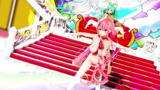 【MMD R-teenagers SEX DANCE】HOT DANCE WILD SEX BIMBOS WANTS TO FUCK激しいセックス[MMD R-18]