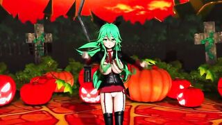 【MMD R-19 year old SEX DANCE】INTENSE SEX SENSUAL WHITE PERVERSE SWEET PLEASURE激しいセックス[MMD R-18]