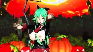 【MMD R-19 year old SEX DANCE】INTENSE SEX SENSUAL WHITE PERVERSE SWEET PLEASURE激しいセックス[MMD R-18]
