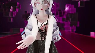 【MMD R-18 yo SEX DANCE】HOT WHITE PERVERSE SENSUAL INSANE WILD SEX EXTREME SATISFACTION PERVERSE [MMD R-18]