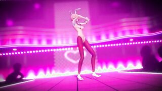 【MMD R-barely legal SEX DANCE】GIRL SHOWS HER LONG BREASTS AND FUCKS NON-STOP激しいセックス[MMD R-18]