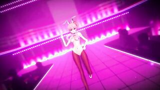 【MMD R-barely legal SEX DANCE】GIRL SHOWS HER LONG BREASTS AND FUCKS NON-STOP激しいセックス[MMD R-18]