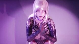 【MMD R-barely legal SEX DANCE】BOLD BIMBOS DANCES NUDE AND FUCKS INTENSELY激しいセックス[MMD R-18]