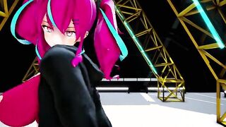 【MMD R-eighteen SEX DANCE】HOT CUNT WITH MOUTH SHOWS HER HUGE TWAT TO GOT FUCKED激しいセックス[MMD R-18]