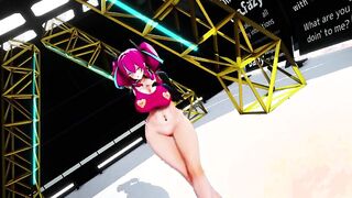 【MMD R-eighteen SEX DANCE】HOT CUNT WITH MOUTH SHOWS HER HUGE TWAT TO GOT FUCKED激しいセックス[MMD R-18]