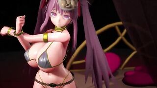 【MMD R-teenie SEX DANCE】PERVERSE YUMMY JUGS SWEET BEAUTY BUTT 甘いおっぱい [MMD]