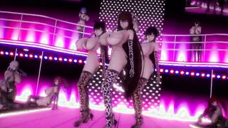 【MMD R-teen SEX DANCE】NAUGHTY PERVERSE SEXY MOUTH SWEET EXTREME PLEASURE激しいセックス[MMD R-18]