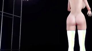 【MMD R-teen SEX DANCE】HOT BIMBOS DANCE TO GOT DICK AND FINDS SUPER SEXY FUCK激しいセックス[MMD R-18]