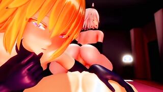 【MMD R-19 yo SEX DANCE】INTENSE SEX HOTTIE PERVERSE BOOTY SWEET SATISFACTION ホットお尻 [MMD]