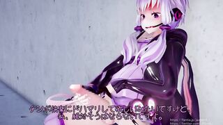 【MMD R-19 year old SEX DANCE】INTENSE YUMMY MASTURBATION INTO BABE BUTT おいしいお尻 [MMD]