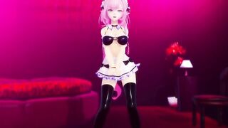 【MMD R-19 yo SEX DANCE】INTENSE SEX SEXSUAL LONG WHITE SWEET EXTREME PLEASURE激しいセックス[MMD R-18]