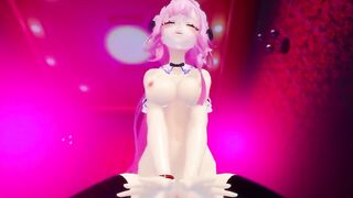 【MMD R-19 yo SEX DANCE】INTENSE SEX SEXSUAL LONG WHITE SWEET EXTREME PLEASURE激しいセックス[MMD R-18]
