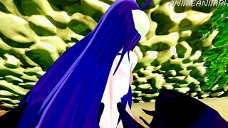 Overlord Animated: Albedo Long Booty Gets Nailed into Doggy Style