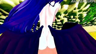 Overlord Animated: Albedo Long Booty Gets Nailed into Doggy Style