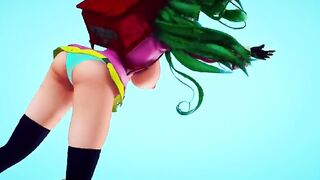 【MMD R-teenagers SEX DANCE】INTENSE SEX BASS COCKTAIL STRIPPER NAUGHTY激しいセックス[MMD R-18]