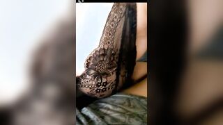 Hand Job hotwife year end jizzed