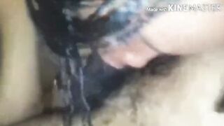 Big Titted hoodrat came over with cum stains on her