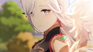 Genshin Impact SHENHE Master Cowgirl! KINKY point of view 3D HD Anime Koikatsu MMD R-teens Fanart Cartoon Waifu