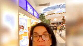 Bj and facial inside a department store! Then a cumwalk!!