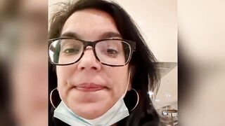 Bj and facial inside a department store! Then a cumwalk!!