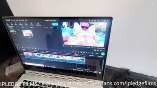 I get interrupted while editing videos, looking over my shoulder made him rough, so I took care of it