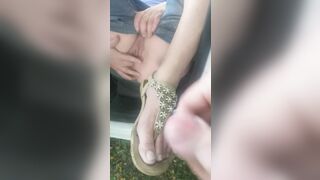 Paying a hitchiker 5$ to clean my penis