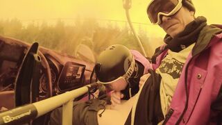 She suck my Penis into Ski Lift again, Amateur Lovers oral sex