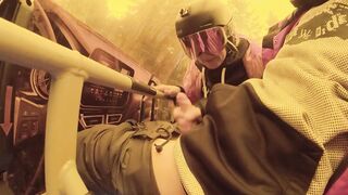 She suck my Penis into Ski Lift again, Amateur Lovers oral sex