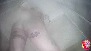 plays into the shower