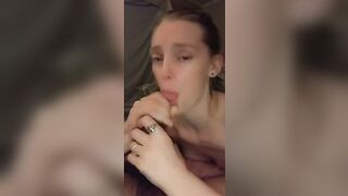 Sloppy Toppy for bbcs from Tight throat PAWG