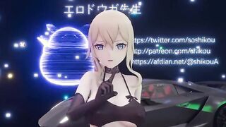 【MMD R-18 year old SEX DANCE】MEAT WITH HUGE EROTIC BUTT WILD SEX激しいセックス[MMD R-18]