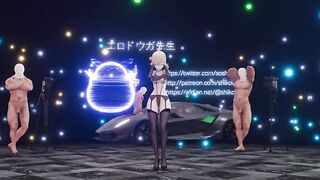 【MMD R-18 year old SEX DANCE】MEAT WITH HUGE EROTIC BUTT WILD SEX激しいセックス[MMD R-18]