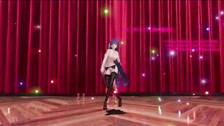 【MMD R-teen SEX DANCE】HER LONG GODDESS DICK COMES OUT INSANE SEX激しいセックス[MMD R-18]