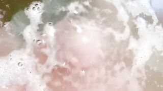 ASMR The sound of bathing bombs입욕 폭탄의 쑥쑥 소리