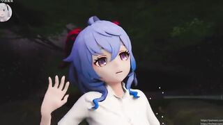 【MMD R-18 year old SEX DANCE】NAUGHTY WALKING LIKING HIS HUGE COCK激しいセックス[MMD R-18]