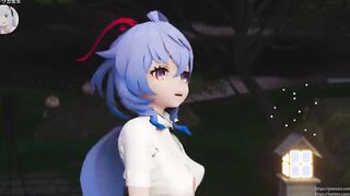 【MMD R-18 year old SEX DANCE】NAUGHTY WALKING LIKING HIS HUGE COCK激しいセックス[MMD R-18]