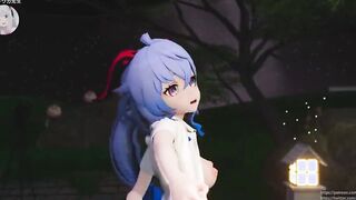 【MMD R-18 year old SEX DANCE】NAUGHTY WALKING LIKING HIS HUGE COCK激しいセックス[MMD R-18]