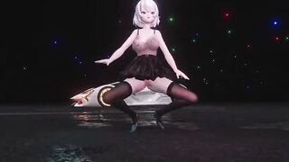 【MMD R-teens SEX DANCE】SEXI BABE SLUTS DIG FUCKING LIKES TO BE NAILED HER CU激しいセックス[MMD R-18]
