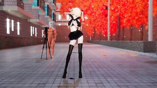 【MMD R-barely legal SEX DANCE】LIKE WISHING TO SCREWED WITH BIG DICK INSIDE HER PUSSY激しいセックス[MMD R-18]