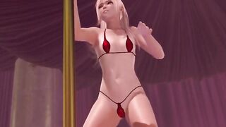 【MMD R-teenie SEX DANCE】BAJINA DANCES GODDESS AND WANTS TO DRINK A LONG COCK激しいセックス[MMD R-18]