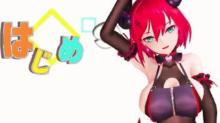 【MMD R-18 yo SEX DANCE】SWEET YUMMY TEMPTATION SWEET BUTT DANCE おいしいお尻 [MMD]