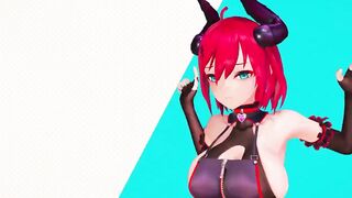 【MMD R-18 yo SEX DANCE】SWEET YUMMY TEMPTATION SWEET BUTT DANCE おいしいお尻 [MMD]