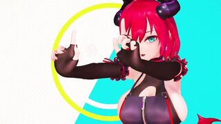 【MMD R-18 yo SEX DANCE】SWEET YUMMY TEMPTATION SWEET BUTT DANCE おいしいお尻 [MMD]