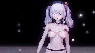 【MMD R-19 yo SEX DANCE】NAUGHTY PERVERSE CHICK DOES SEXSUAL DANCE AND MAKES SWEET PLEASURE激しいセック[MMD R-18]