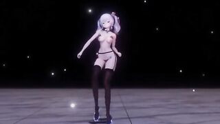 【MMD R-19 yo SEX DANCE】NAUGHTY PERVERSE CHICK DOES SEXSUAL DANCE AND MAKES SWEET PLEASURE激しいセック[MMD R-18]