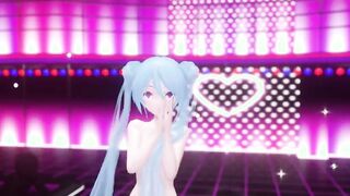 【MMD R-teen SEX DANCE】HOT DANCE WOMEN ATTRACTS HUGE PENIS AND GETS EXTREME LAME激しいセックス[MMD R-18]