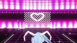 【MMD R-teen SEX DANCE】HOT DANCE WOMEN ATTRACTS HUGE PENIS AND GETS EXTREME LAME激しいセックス[MMD R-18]